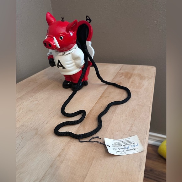 Timmy Woods Collectible Razorback Purse University of Arkansas - Picture 14 of 14